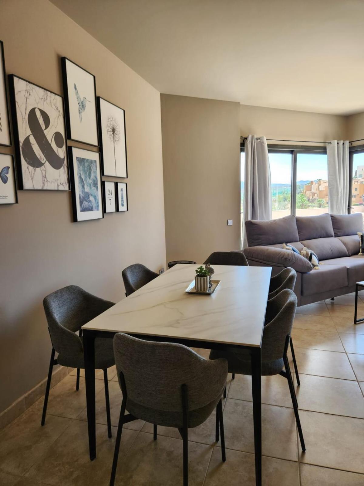 Atico Esquinero Con Preciosas Vistas Al Valle Del Este Golf Con Piscina Comunitaria! Vera Luaran gambar