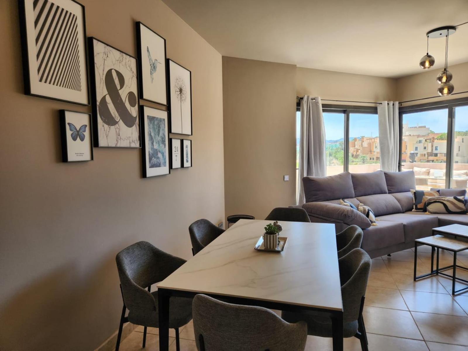 Atico Esquinero Con Preciosas Vistas Al Valle Del Este Golf Con Piscina Comunitaria! Vera Luaran gambar